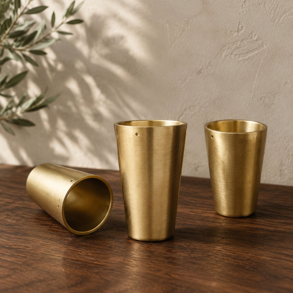 Solid Brass Tapered Cabinet Foot – solid brass by VivaBrass