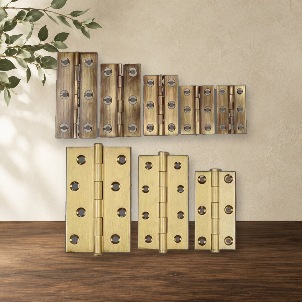 Solid Brass Concealed Barrel Hinge, Silent – solid brass by VivaBrass