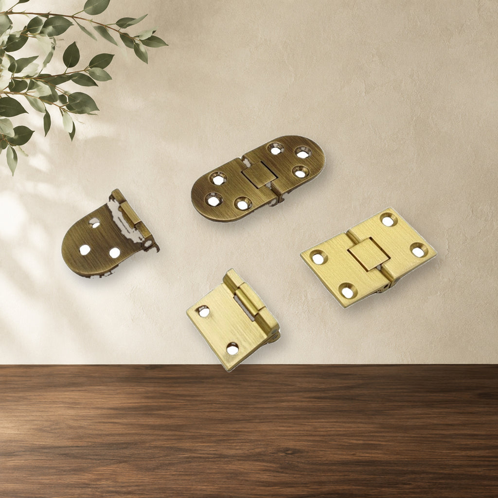 Solid Brass Butterfly & Drop-Leaf Hinge – solid brass by VivaBrass