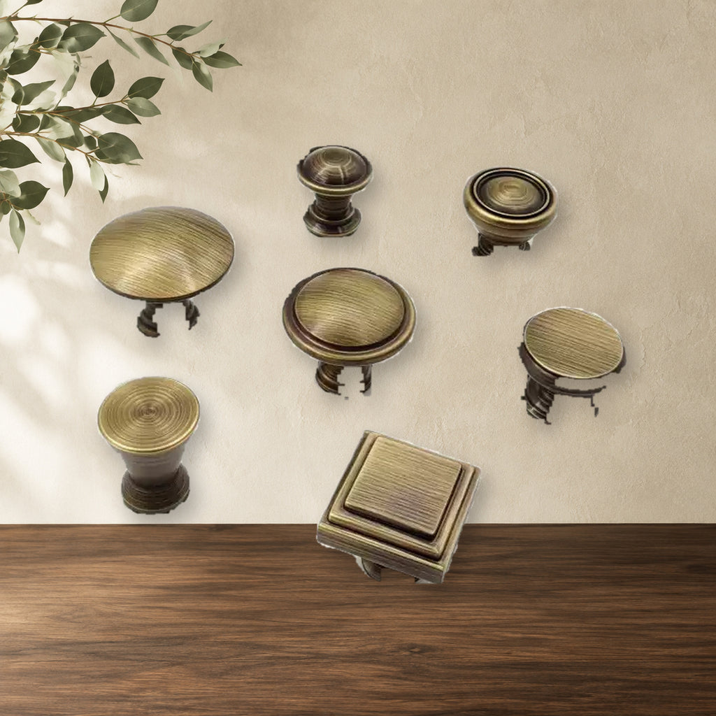 Solid Brass Cabinet Knob, Mid-Century – solid brass by VivaBrass