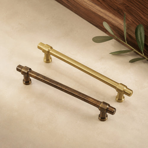 Solid Brass Aged Cabinet Pull – solid brass by VivaBrass