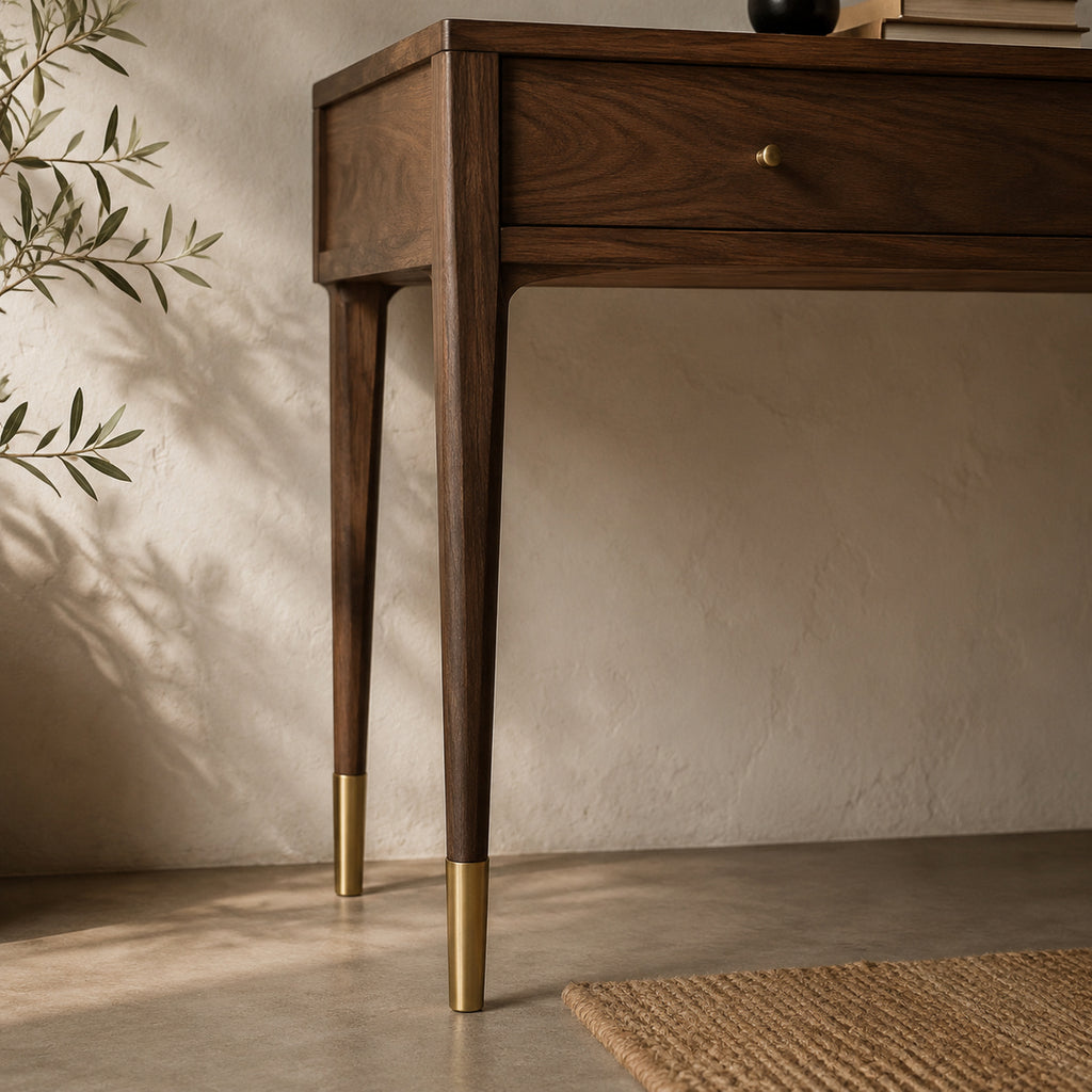 Solid Brass Furniture Leg Cap – solid brass by VivaBrass (view 2)