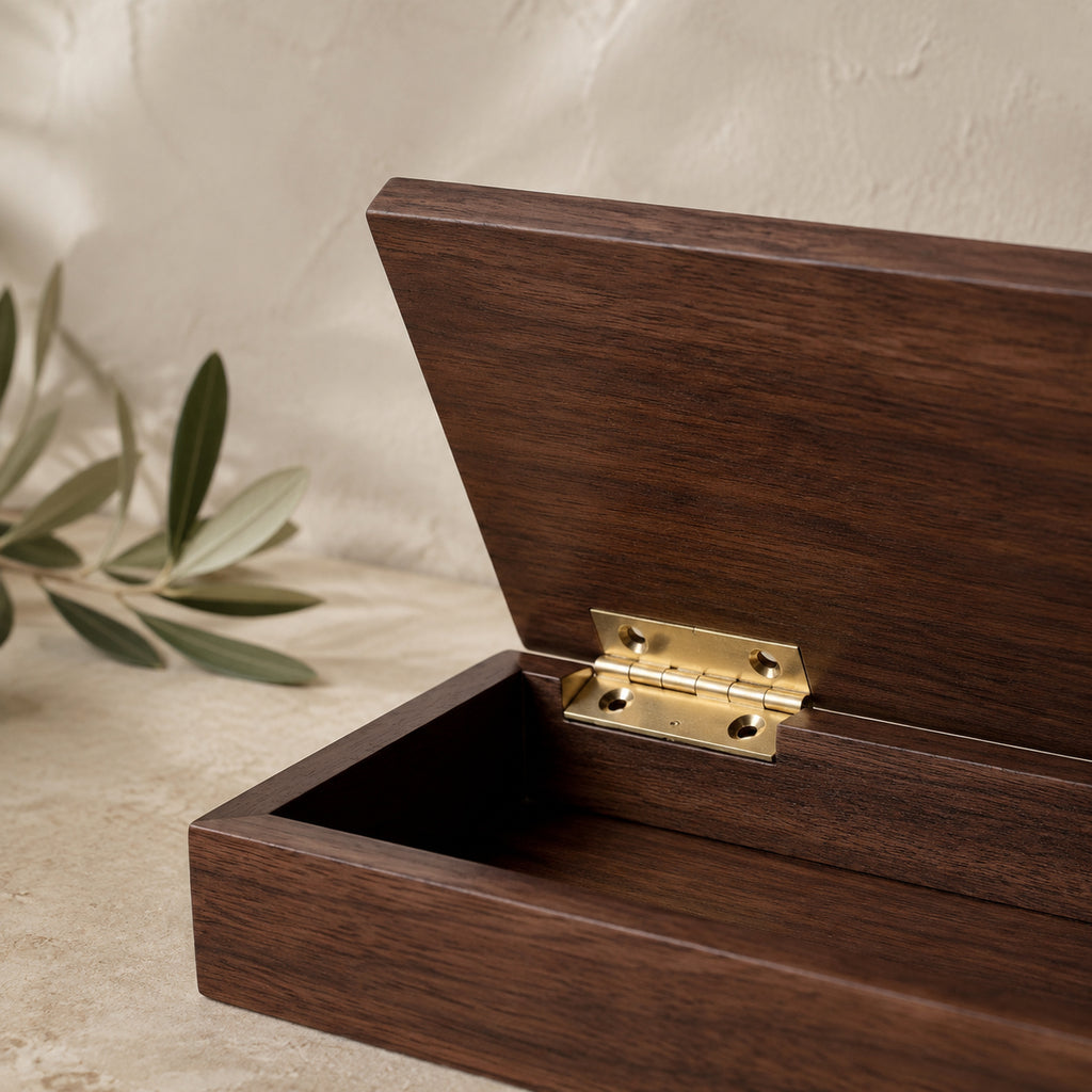 Solid Brass Concealed Barrel Hinge, Silent – solid brass by VivaBrass (view 3)