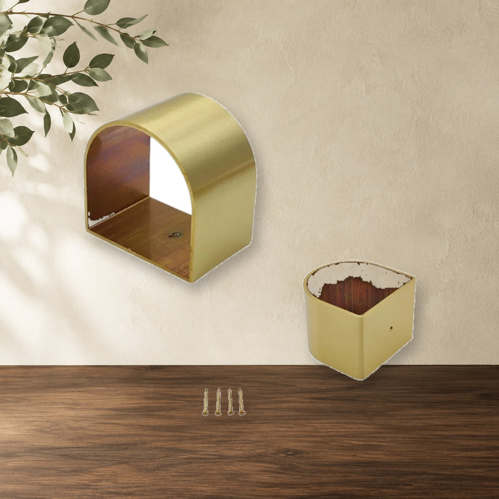 Solid Brass Square Leg Ferrule, Rounded Corner – solid brass by VivaBrass (view 4)