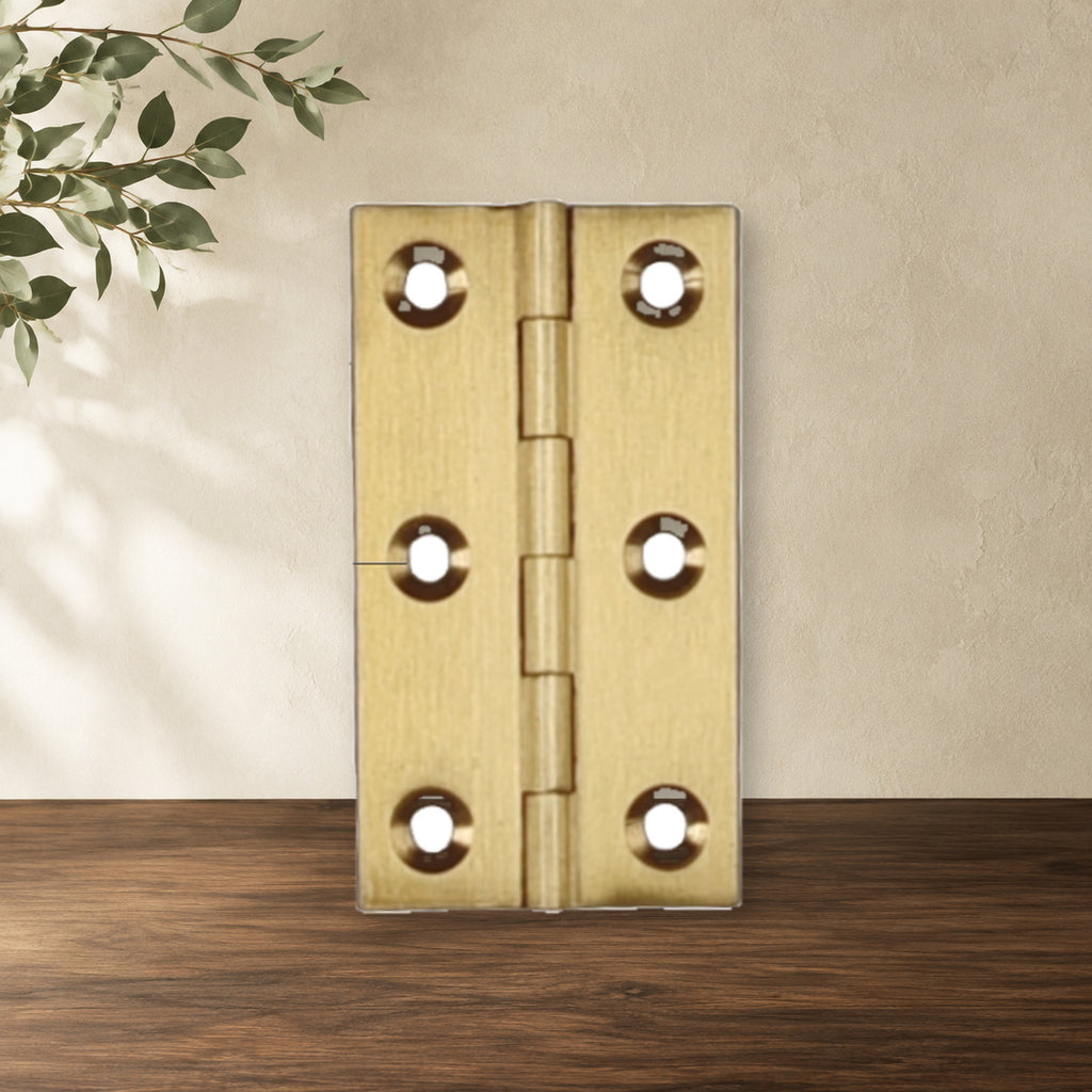 Solid Brass Concealed Barrel Hinge, Silent – solid brass by VivaBrass (view 4)