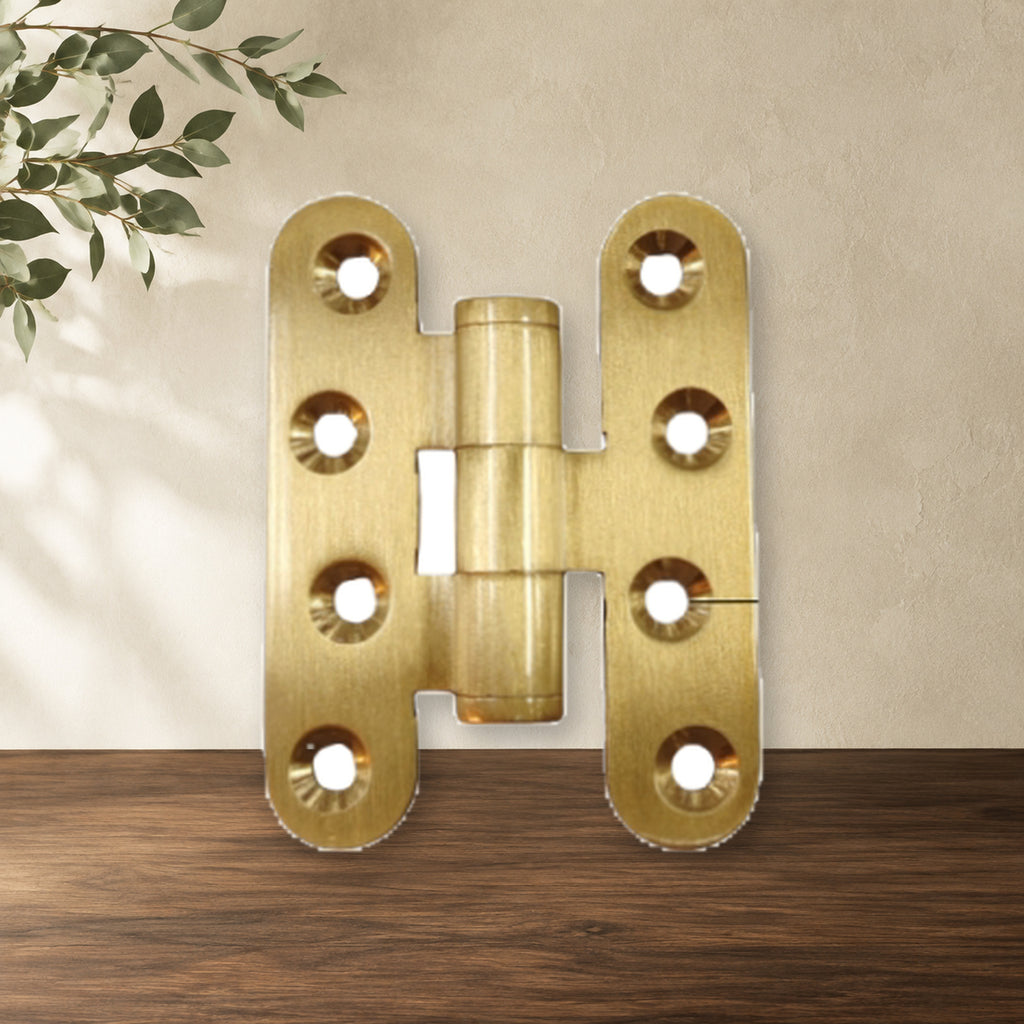 Solid Brass Butterfly & Drop-Leaf Hinge – solid brass by VivaBrass (view 4)