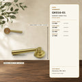 Solid Brass Drop Pendant Pull, Single-Hole 4506 – solid brass by VivaBrass