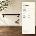 Solid Brass Aged Cabinet Pull 128mm Antique Brass – solid brass by VivaBrass