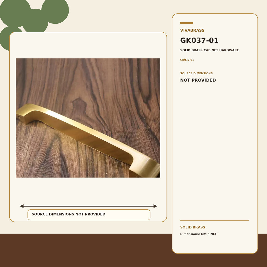 Solid Brass Brushed Bar Pull, Nordic Gk037 01 – solid brass by VivaBrass