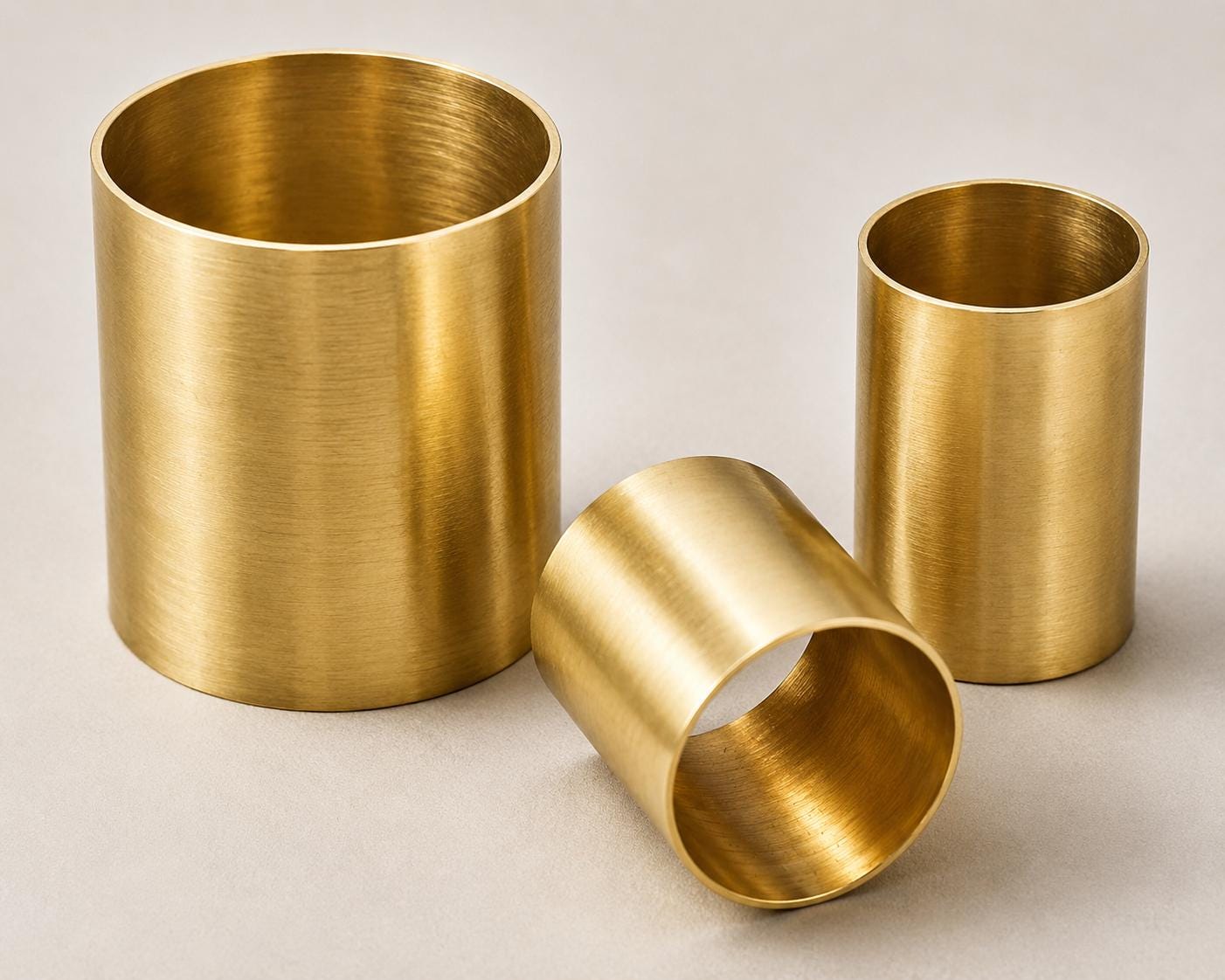 Solid Brass Furniture Feet Ferrules, Caps, Vintage Protectors, Multiple Sizes