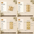 Solid Brass Butt Hinges – solid brass by VivaBrass (view 5)